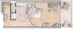 Relax second floor Floor plan