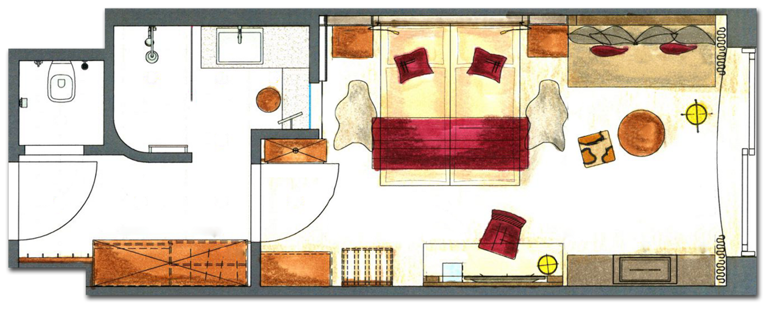 AlpenTraum – Deluxe Doppelzimmer image 8 - Hotel Das Rübezahl