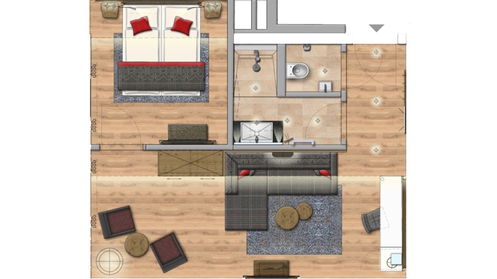 AllgäuGlück - Suite mit Zusatzbett image 6 - Hotel Das Rübezahl