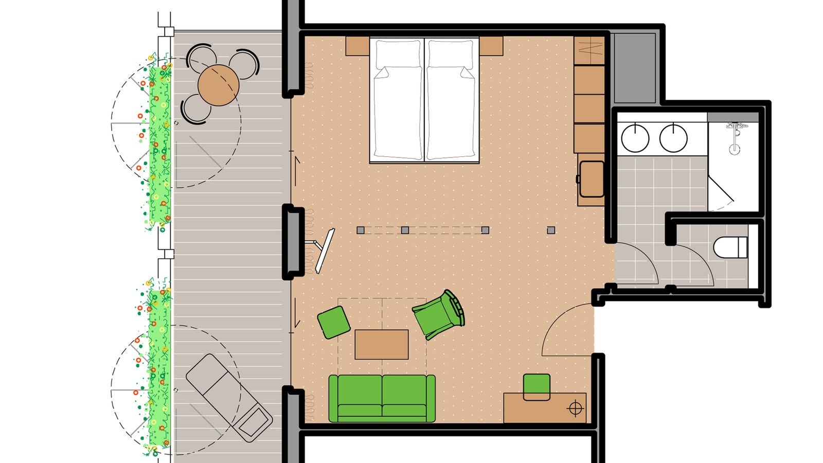 Doubel room category E image 5 - Hotel Grüner Wald ****s