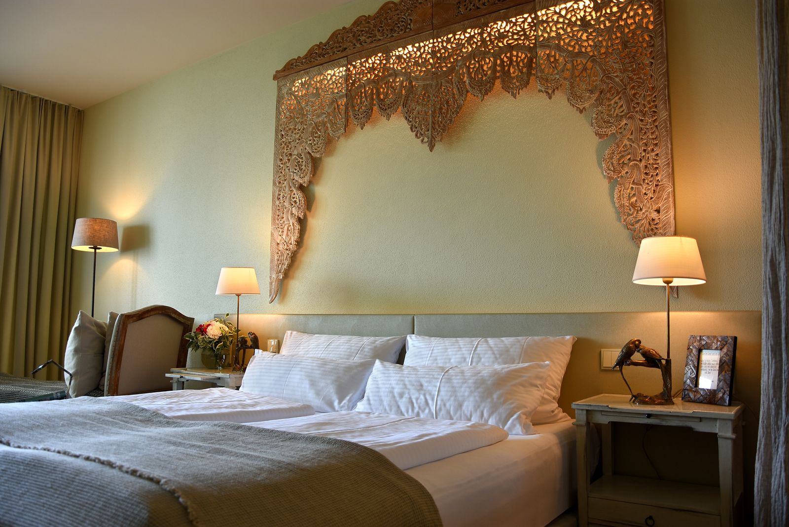 Romantik-Suite mit Balkon inklusive Wellnessgarten und Frühstücksbüffet image 2 - Hotel Wellnessgarten