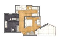 Familysuite Nord | casa principale floor plan