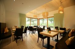 BIO HOTEL AmVieh-Theater: Restaurant - AmVieh-Theater, Schwindegg, Münchner Raum, Bayern, Deutschland