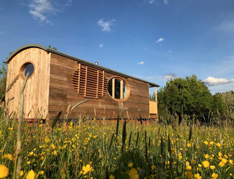  Mobile home "Wolpi" on the flower meadow - AmVieh-Theater