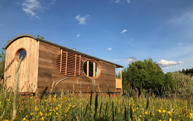 Unterkunft Zimmer/Appartement/Chalet: Mobilhome "Wolpi“ auf der Blumenwiese