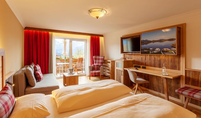 Hotel Zimmer: SUPERIOR Juniorsuite "Gipfelglück" **** - Biohotel Eggensberger