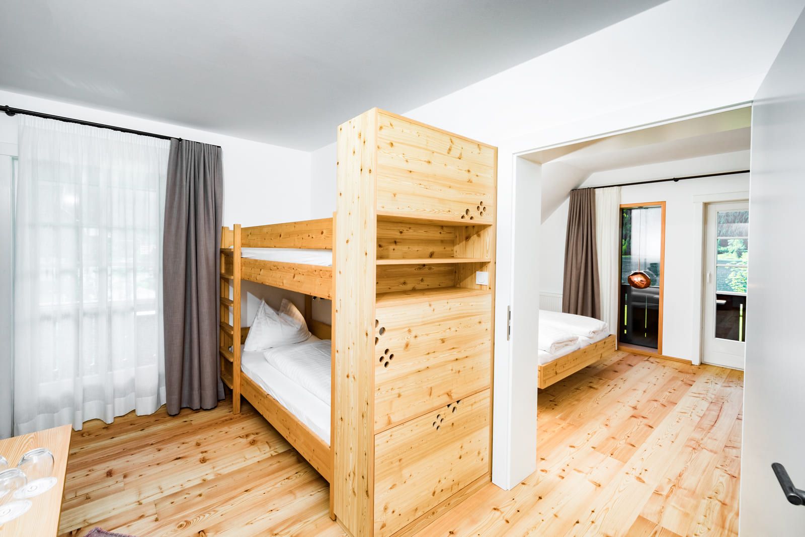 Biohotel Gralhof Familienzimmer mit Seeblick