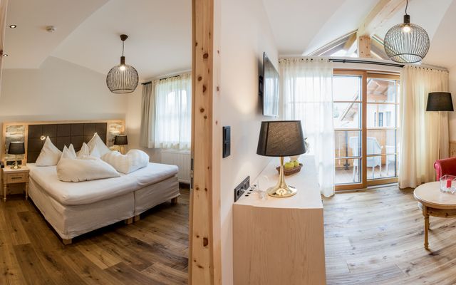 Accommodation Room/Apartment/Chalet: Biosuite Zirbe mit Balkon