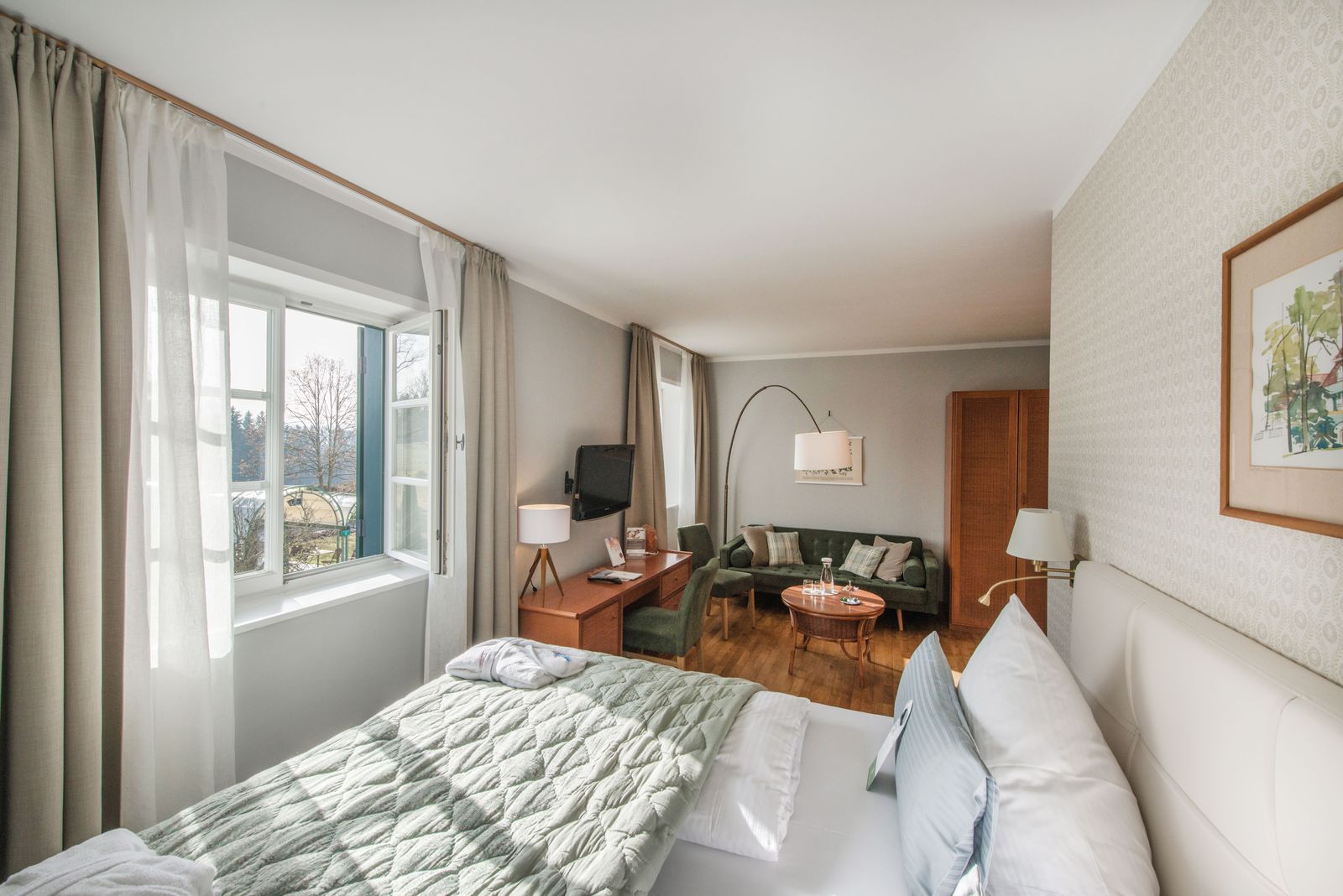 Biohotel Oberambach Doppelzimmer Superior