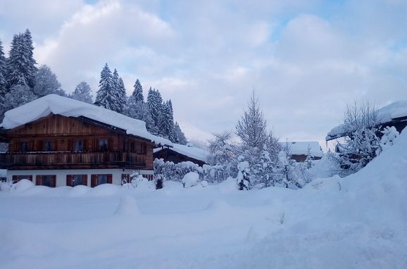 Winter, Hochlandhäusl, Kirchberg, Tirol, Tirol, Österreich