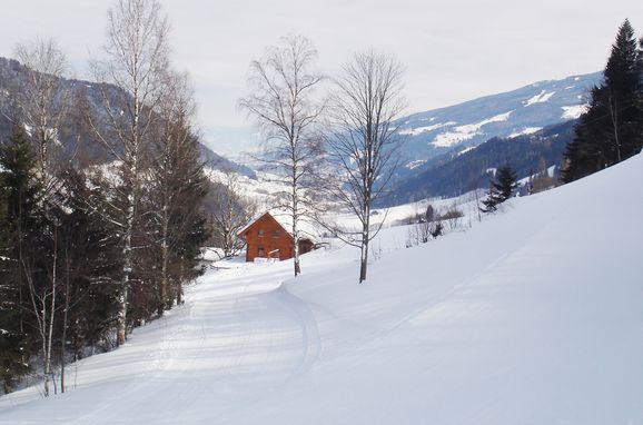 Winter, Ahornhütte, Pichl, Steiermark, Steiermark, Österreich