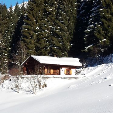 Winter, Hütta Monika, Sankt Gallenkirch, Vorarlberg, Vorarlberg, Österreich