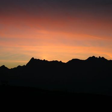 Sunset, Ski & Bergchalet Penkenjoch, Mayrhofen, Tirol, Tyrol, Austria