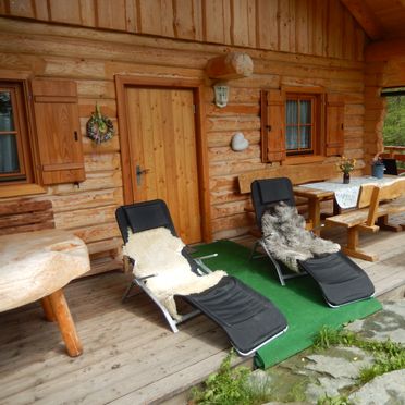 Terrace, Almrosenhütte, Mörtschach, Kärnten, Carinthia , Austria