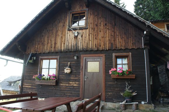 Sommer, Zirbenwaldhütte, Mühlen, Steiermark, Steiermark, Österreich