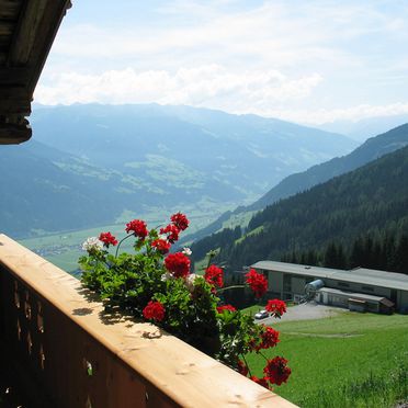 Balkon, Kohler Hütte, Fügen, Tirol, Tirol, Österreich