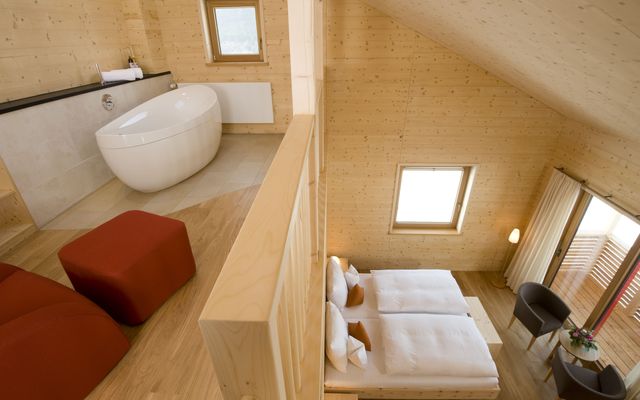 Unterkunft Zimmer/Appartement/Chalet: Galerie-Suite Holz100