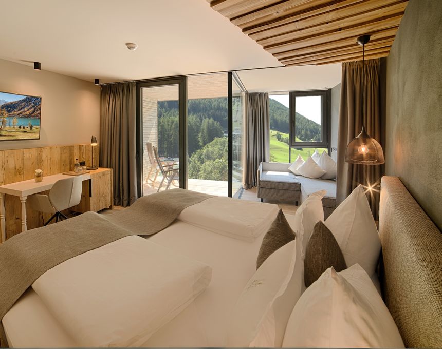 AMONTI Wellnessresort : Camera matrimoniale «Camera doppia Pura»