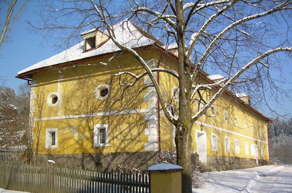 Winter, Gut Ottmanach "Schlosshof", Pischeldorf, Kärnten, Kärnten, Österreich