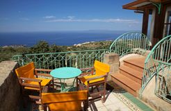 Biohotel Mani Sonnenlink: Sonnenhaus Terrasse - Mani Sonnenlink, Pyrgos-West Mani, Peloponnes, Griechenland