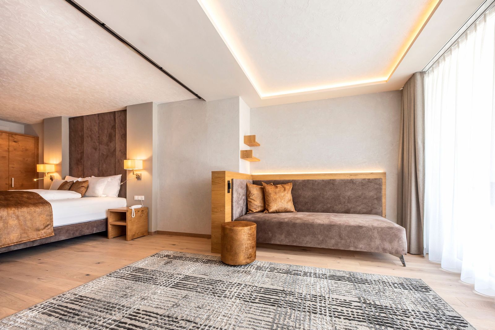 Doppelzimmer Edelweiß deluxe image 2 - Quellenhof Luxury Resort Passeier