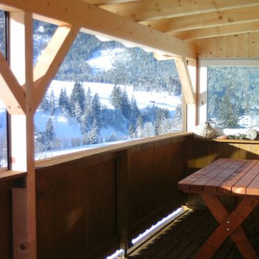 Aussicht, Blockhütte Mühlegg, Steinberg am Rofan, Tirol, Tirol, Österreich