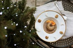 Biohotel Trnulja: Weihnachtliches Dessert - Bio-Appartements Trnulja, Ljubljana, Innerkrain, Slowenien