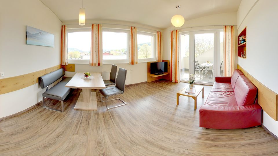 Stammhaus Suite Mittagskogel - Wohn/ Schlafraum
