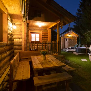 Terrasse und Garten, Chalet Steinbock, St. Martin, Salzburg, Salzburg, Österreich