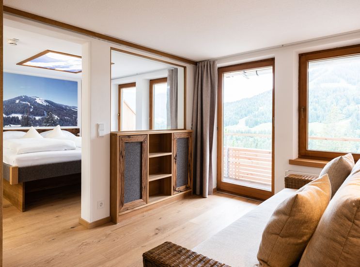 Biohotel Ifenblick: Zimmer Hoher Ifen - Bio-Berghotel Ifenblick, Balderschwang, Allgäu, Bayern, Deutschland
