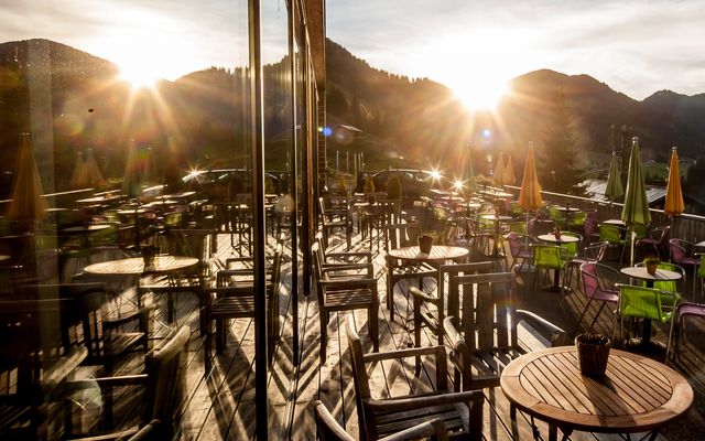 biohotel ifenblick sonnenuntergang