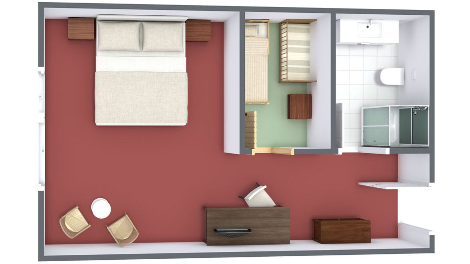 Familienappartement image 4 - Familotel Mecklenburgische Seenplatte Borchard's Rookhus