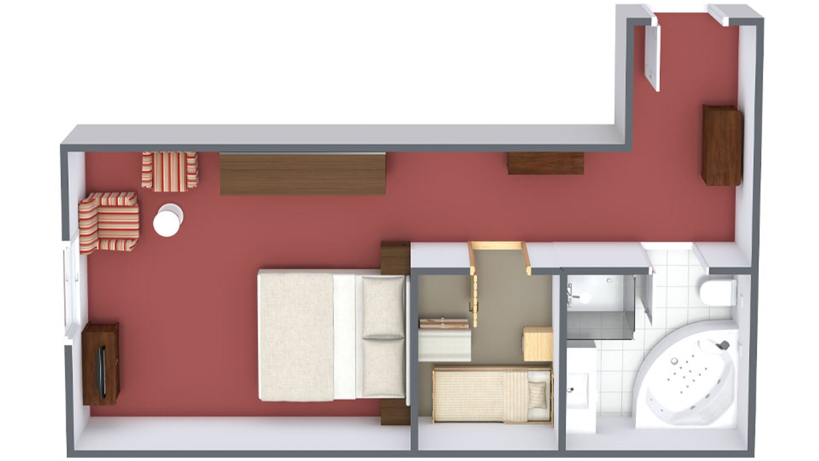 Familienappartement „Blubb Blubb“ image 5 - Familotel Mecklenburgische Seenplatte Borchard's Rookhus