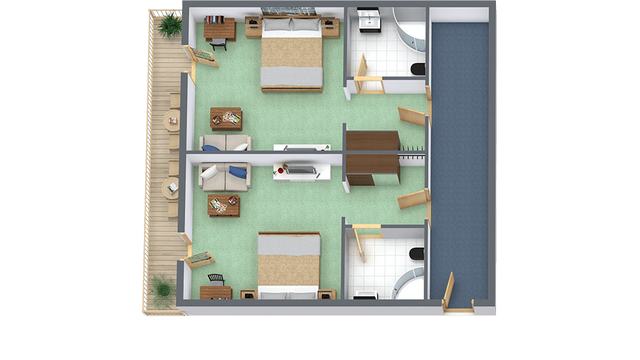 Familienappartement (2 Raum image 9 - Familotel Tirol Landgut Furtherwirt