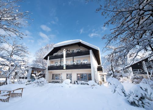 Biohotel Bavaria: Außenansicht Winter - Biohotel Bavaria, Garmisch-Partenkirchen, Alpenvorland, Bayern, Deutschland