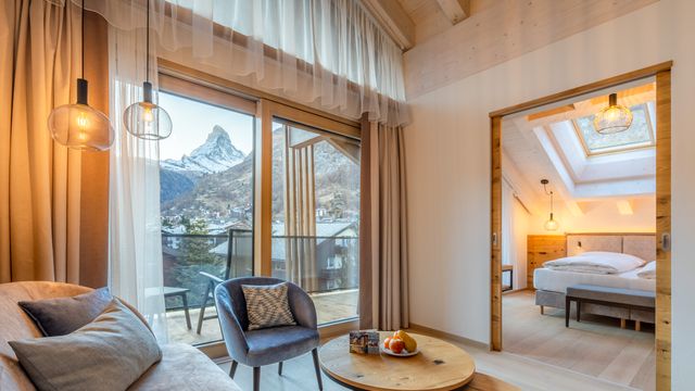 Altiana Appartement "Zinalrothorn" View