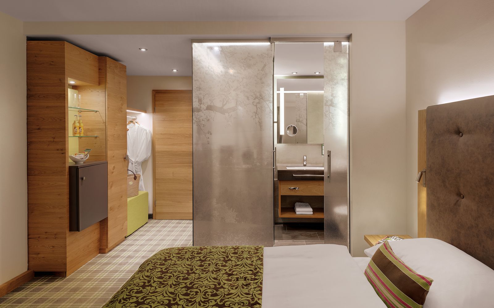 Bett im Classic Zimmer