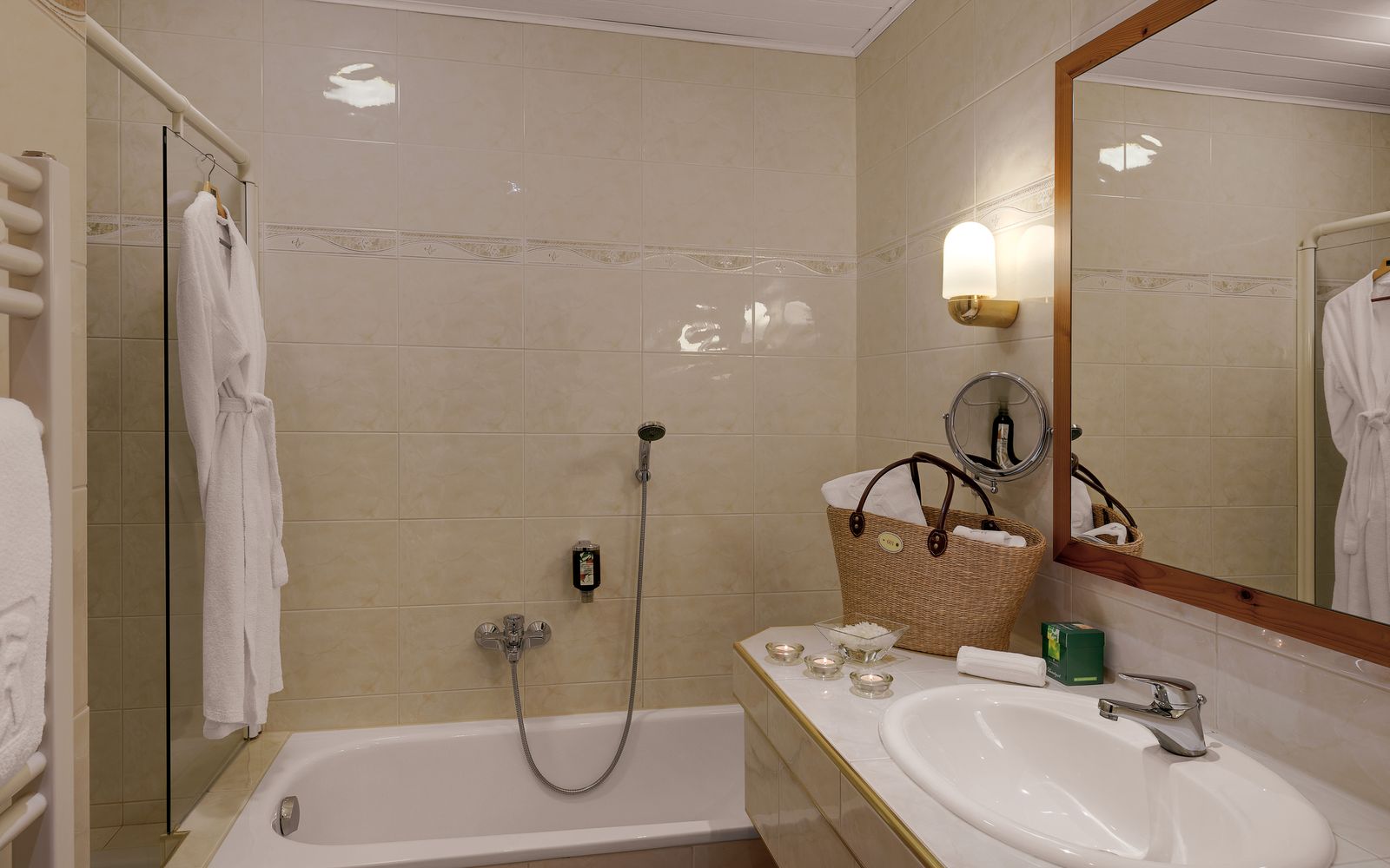 Badezimmer der Mostviertler Suite