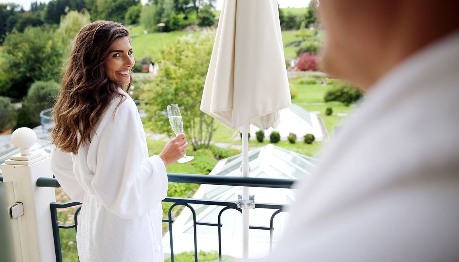 Kuschelzimmer mit Gartenblick und Balkon