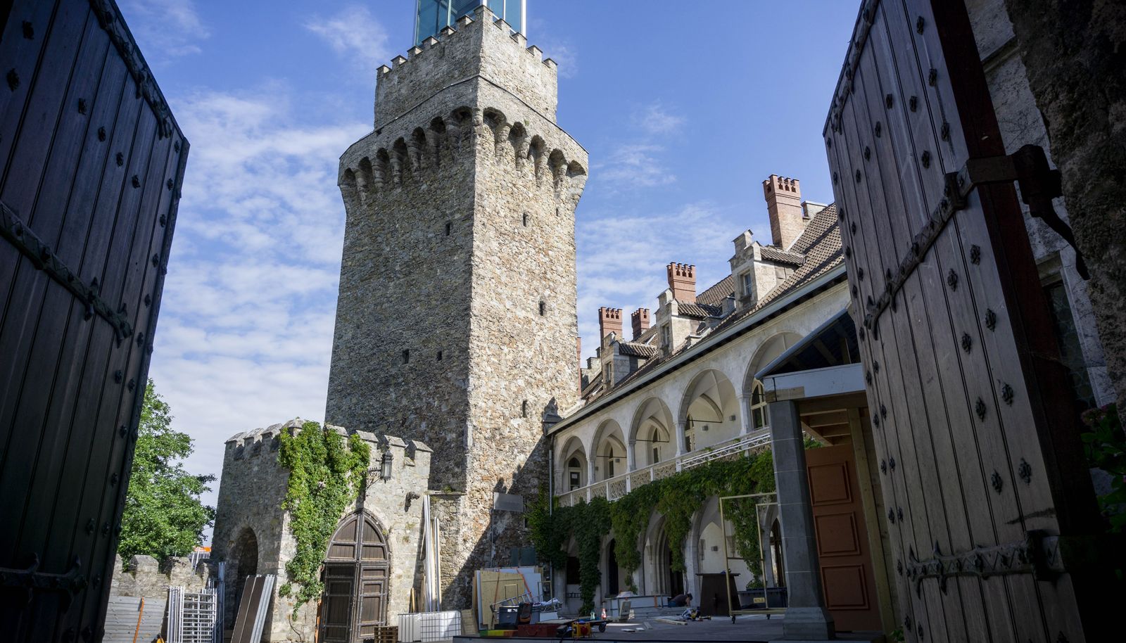 Schlosshof im Rothschildschloss Waidhofen