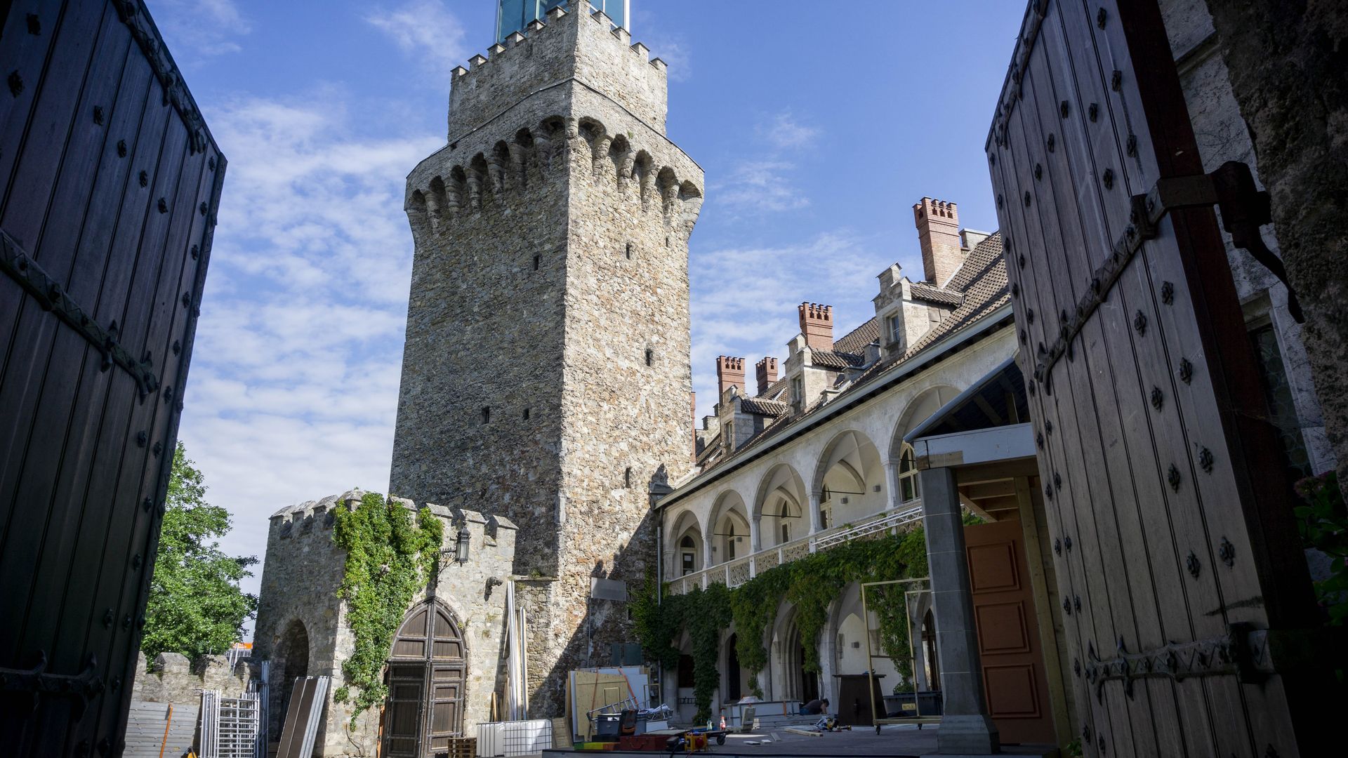 Schlosshof im Rothschildschloss Waidhofen