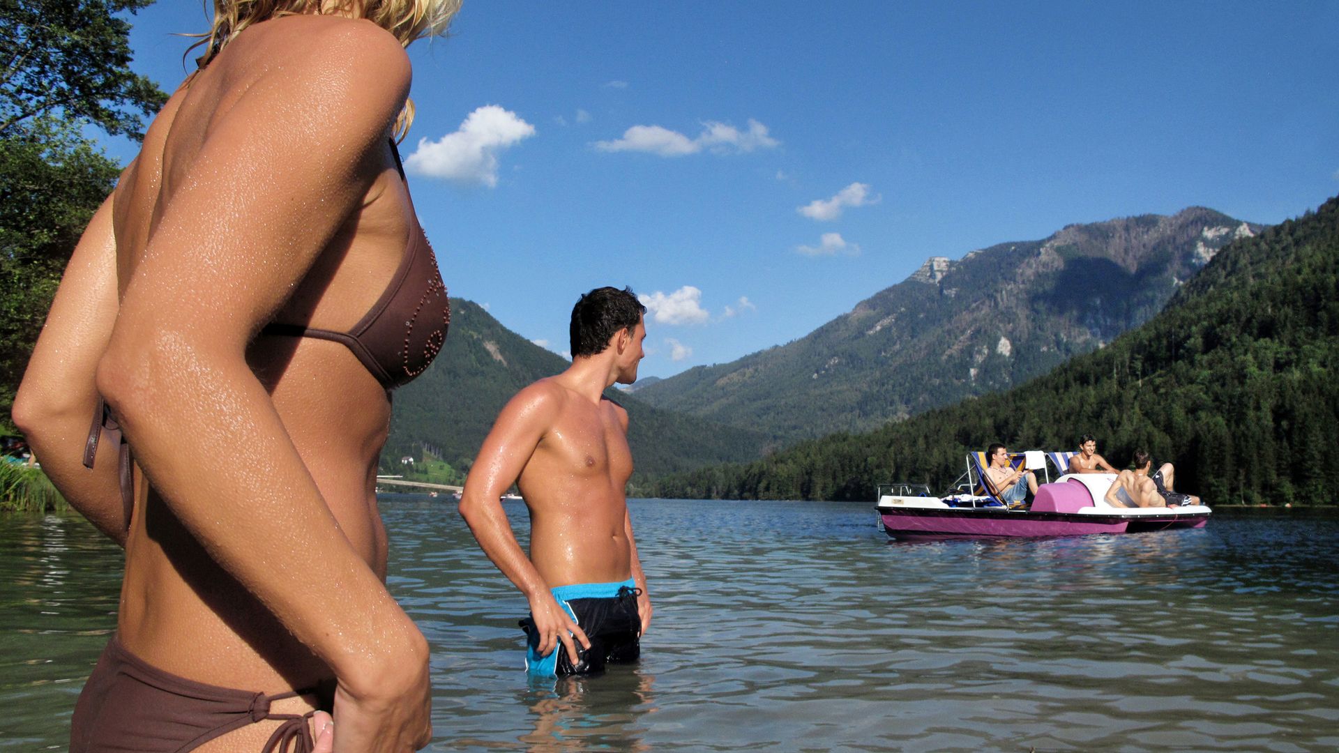 Baden im Lunzer See