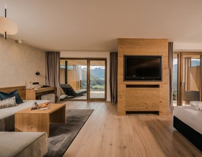 Panorama Wellness Resort Alpen Tesitin*****: Panoramasuite 