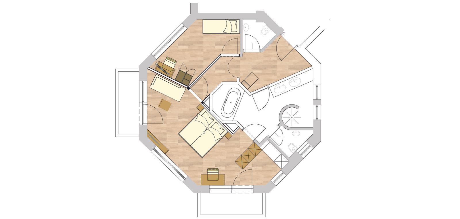 Turmzimmer image 2 - Familotel Tiroler Zugspitzarena Kaiserhof