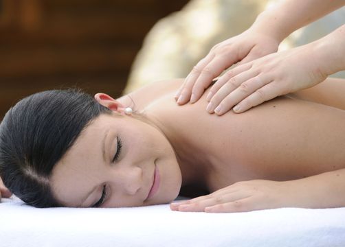 Naturresort Gerbehof: Wohltuende Massage - Naturresort Gerbehof, Friedrichshafen-Ailingen, Bodensee, Baden-Württemberg, Deutschland