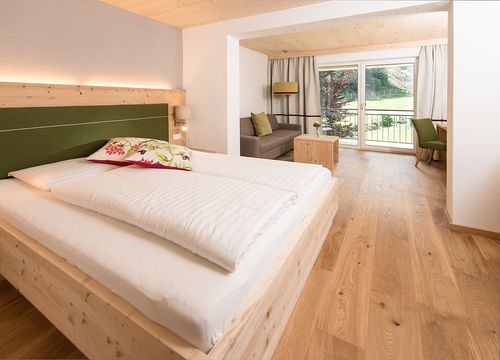 Biohotel Rupertus Leogang Naturzimmer Waldblick (1/2) - Biohotel Rupertus