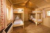 Blockhütte Lodge 2x Stockbett - 4 Personen