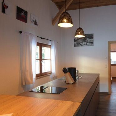 Wohnküche, Ausserhof Hütte, Weissenbach, Südtirol, Trentino-Südtirol, Italien
