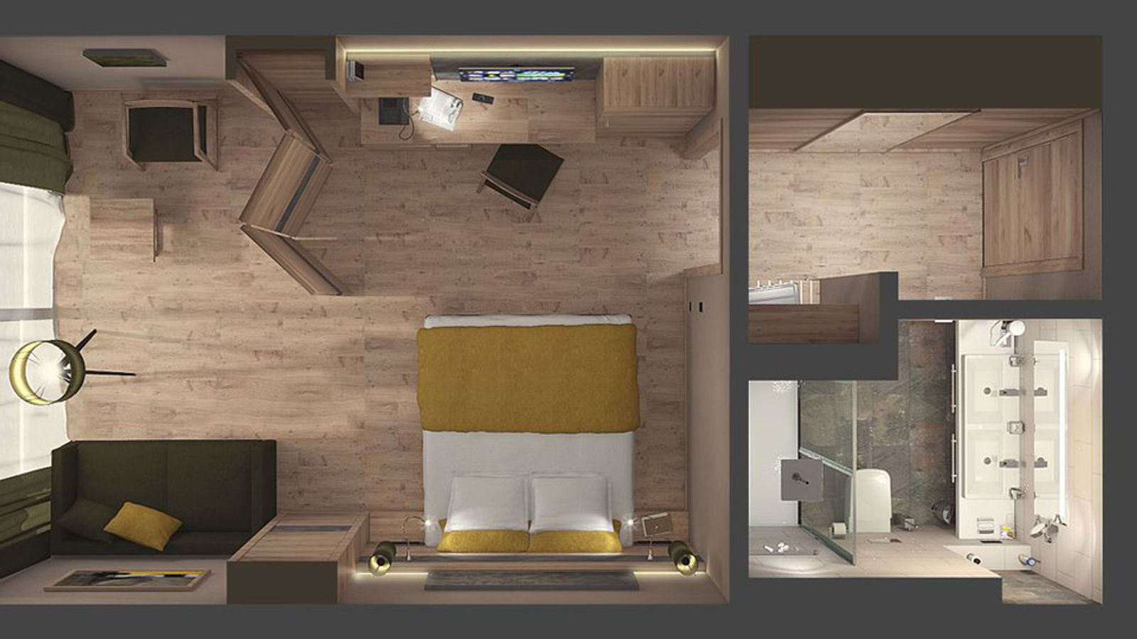 Grundriss Big Family Room im Familotel Böhmerwald | Aigo Familien- & Sportresort