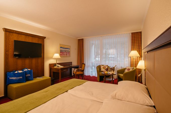 Hotel Zimmer: Doppelzimmer Lärchwald - Eibsee Hotel